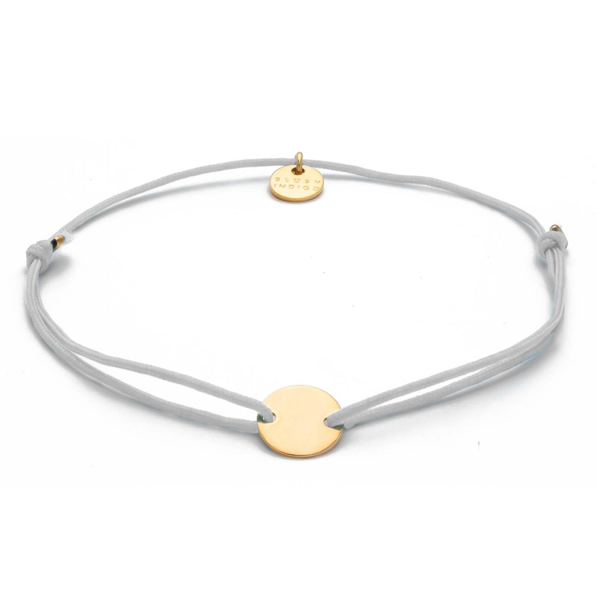 Armband Darling Disc gold – Light Grey