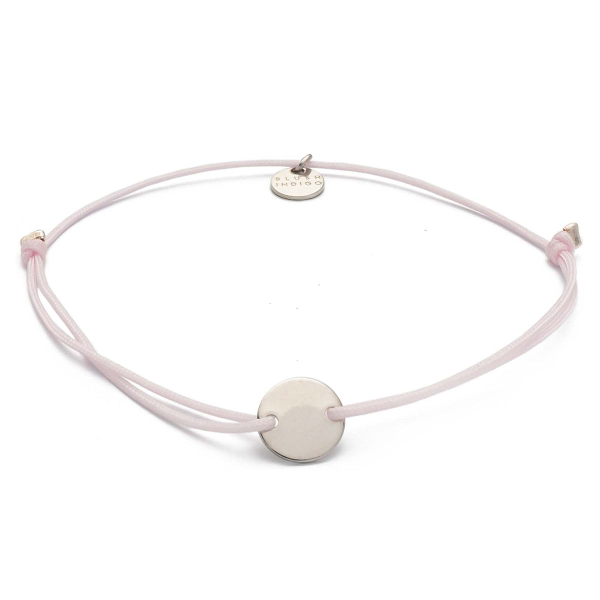 Armband Darling Disc silber – Light Rose